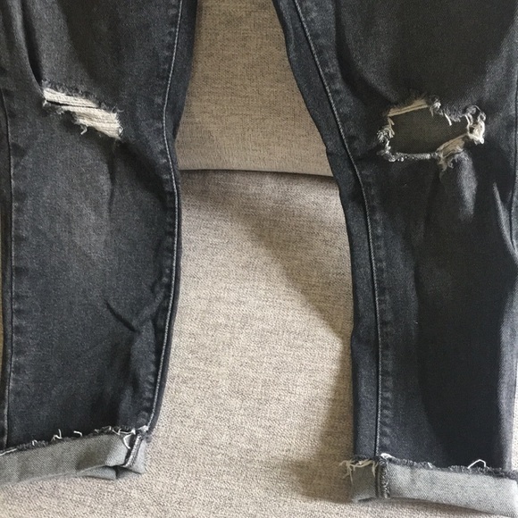 Ladies Levi Strauss 711 skinny jeans charcoal grey - Picture 5 of 12